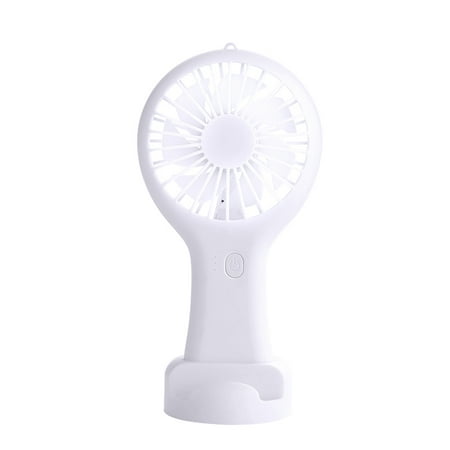 

Practical and Durable Big Strong Wind Holding Small Fan Desktop USB Fan Outdoor Portable Two-purpose Rechargeable B