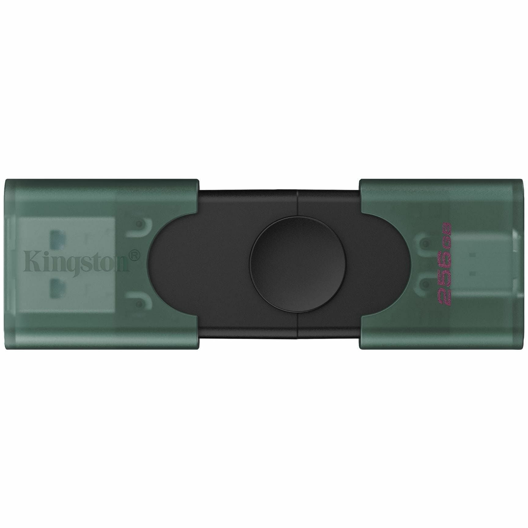 Kingston DataTraveler Duo 256GB (USB 3.2 (Gen 1) Type A + USB 3.2 (Gen 1) Type C) On-The-Go Flash Drive - 256 GB - USB 3.2 (Gen 1) Type A, USB 3.2 (Gen 1) Type C - 5 Year Warranty - 1