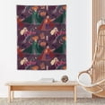 thumbnail image 5 of Hocus Pocus Tapestry, Wall Hanging Decor for Bedroom Living Room Dorm, Home Decor Polyester Tapestries with Hanging Clips And Hooks, 30"x40", 5 of 9