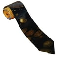 thumbnail image 3 of Balery Golden Koi And Treasure Corbata Clásica de Seda para Hombre, Corbata Tejida Jacquard, Corbatas Formales para Negocios y Bodas, 3 of 7