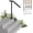 1-3 Steps, variant on 1-2 Step Single Post Handrail-Outdoor Stair Rail- Single Post Wrought Iron Handrail with DIY Tool Kit, 38" H Black Hand Rail Powder Coating for Concrete Steps or Wood Stairs