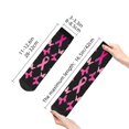 thumbnail image 4 of Naloa Breast Cancer Ankle Socks for Women Non Slip Socks No Show Socks Classic Low Cut Casual Socks Casual Socks, 4 of 7