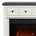 thumbnail image 5 of Jofran Hearthside Modern Rustic 32" Electric LED Fireplace 5000 BTU Console TV Stand, 5 of 6
