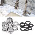 TUMALL 7Pcs/Set Male Female Faucet Adapter Kit W/Gasket Brass Aerator