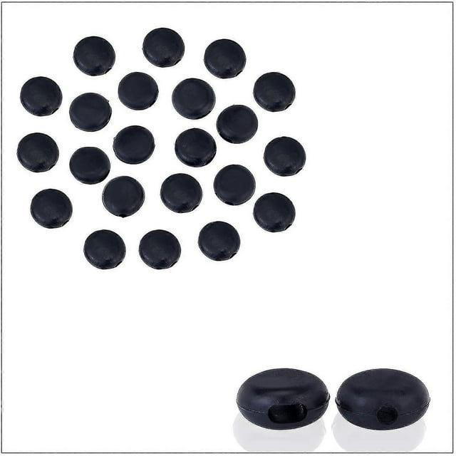 200pcs Cord Locks Silicone Toggles,drawstrings Elastic Cord Adjuster Cord Buckles