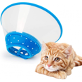 thumbnail image 1 of Cone Recovery Dog Cone Adjustable Dog Collar Clear Padded Collar with Breathable Soft Edge, Plastic Puppy Cone Protect The Neck Surgery Recovery,Small, 1 of 6