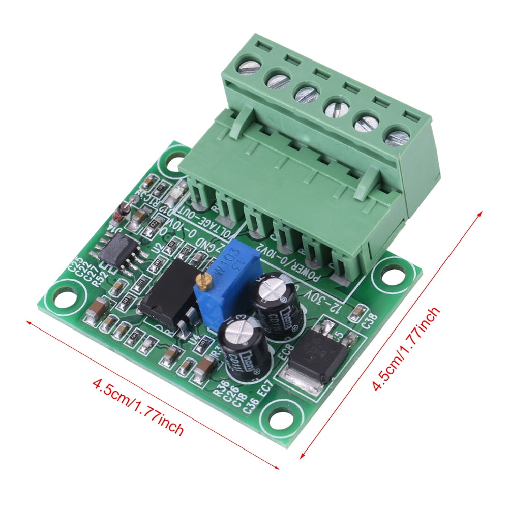 Frequency to Voltage 0-10Khz to 0-10V F//V Digital to Analog Converter Module New