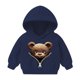 thumbnail image 1 of Sudadera con capucha para bebé, niño y niña, sudadera informal con estampado para bebé, regalo para niña, blusa, 1 of 5