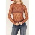 thumbnail image 3 of Free People Women's Lady Lux Layering Top Bronze X-Small  US, 3 of 4
