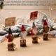 thumbnail image 5 of Naiovety Decoración navideña bosque hombre tarjetero mensaje de foto Clip decoración de pantalla para arreglos de boda suministros Kits de decoración para fiestas Sombrero rojo + paño negro Naiovety HA070163-04, 5 of 6