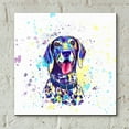 thumbnail image 4 of Epic Art 'Colorful Watercolor German Shorthaired Pointer 2' by Furbaby Affiliates, Acrylic Glass Wall Art, 12"x12", 4 of 8