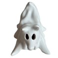 thumbnail image 3 of Halloween Ceramic Candle Holder White Decorative Tea Light Holder, 3 of 9