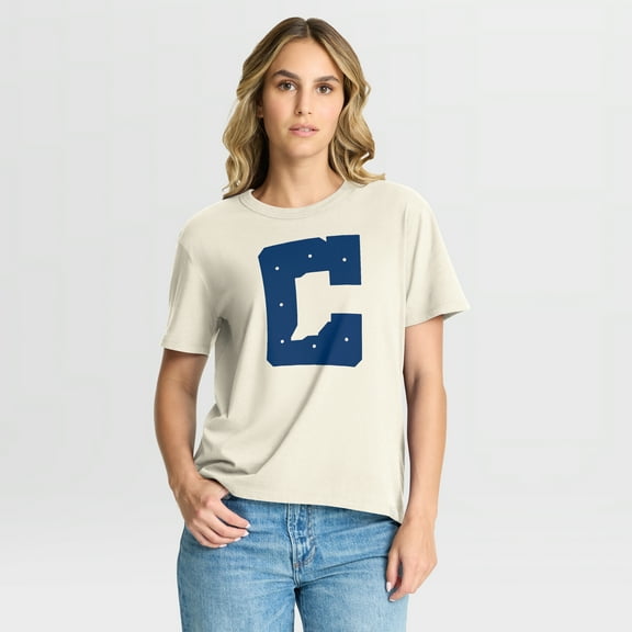 Women's Fanatics Cream Indianapolis Colts Dove Legacy T-Shirt