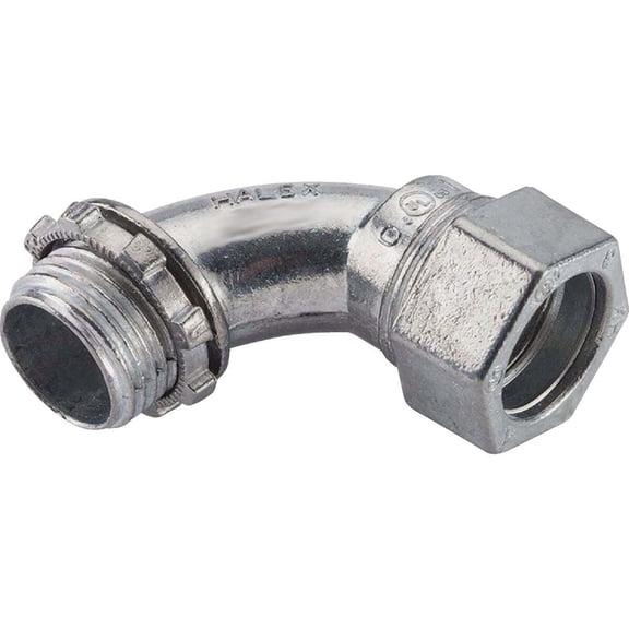 Halex 3/4 In. EMT 90 Deg. Large Radius Compression Elbow 90282