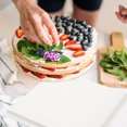 thumbnail image 3 of 10pcs Cake Base Boards Square Cake Display Platters Party Dessert Serving Plates(8 Inches), 3 of 9