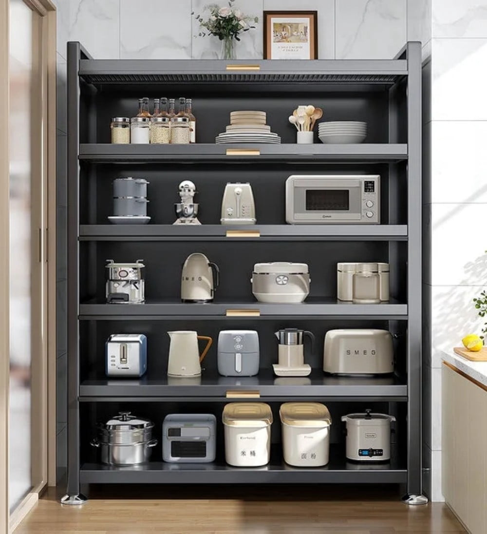 Joybos 6 Tier Large Metal Pantry Storage Cabinet Organizer