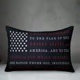 thumbnail image 3 of Creative Products Pledge Of Allegiance Flag 14 x 20 Spun Poly Pillow, 3 of 3