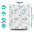 thumbnail image 5 of Washable Rubber Multicolored Floral Dish Drying Mats for Kitchen Counter Home Large Coffee Bar Pad Accessories and Decor for Utensils Stemware 16''x18'', 5 of 7