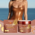 thumbnail image 2 of Viareline Gold Shimmer Tanning Gel 150g, Hydrating Body Lotion, Sunless Bronzer for Golden Sun-Kissed Glow, All Skin Types, 2 of 8