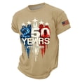 thumbnail image 2 of America 250 Shirt for Men 250 Years Shirt Casual Short Sleeve Tees Tops, 2 of 5