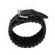 thumbnail image 3 of Elegante Unisex Punk de Aleación de material cuero Joyería Del , negro Fernando Pulsera ancha, 3 of 8