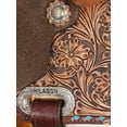 thumbnail image 7 of 15 Flex Tree Western Horse Saddle American Leather Barrel Trail Hilason, 7 of 7