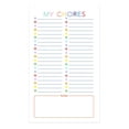thumbnail image 5 of 2Pcs Magnetic Notepad with Strong Adsorption, Reusable Full Note Pad for Fridge, Smooth Writing Paper, Portable for Home Message Memo, 7.5In (White), 5 of 7