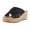 Black Leather, variant on Dawn Women's Sandals Tan Leather Size 8 M