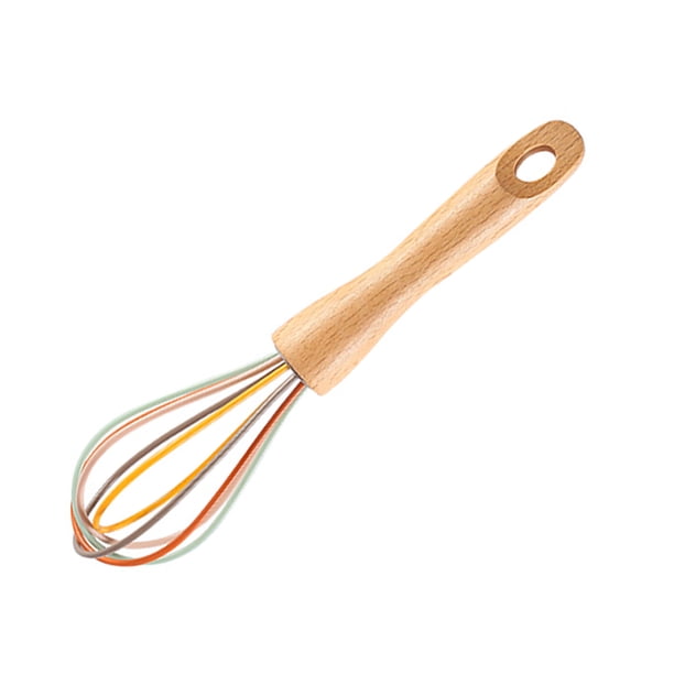 Inteprter Batidor de silicona batidor de huevos Manual mango de batidora de crema de de mano herramienta de cocina para hornear Type9 NO9 Inteprter HA003330-01