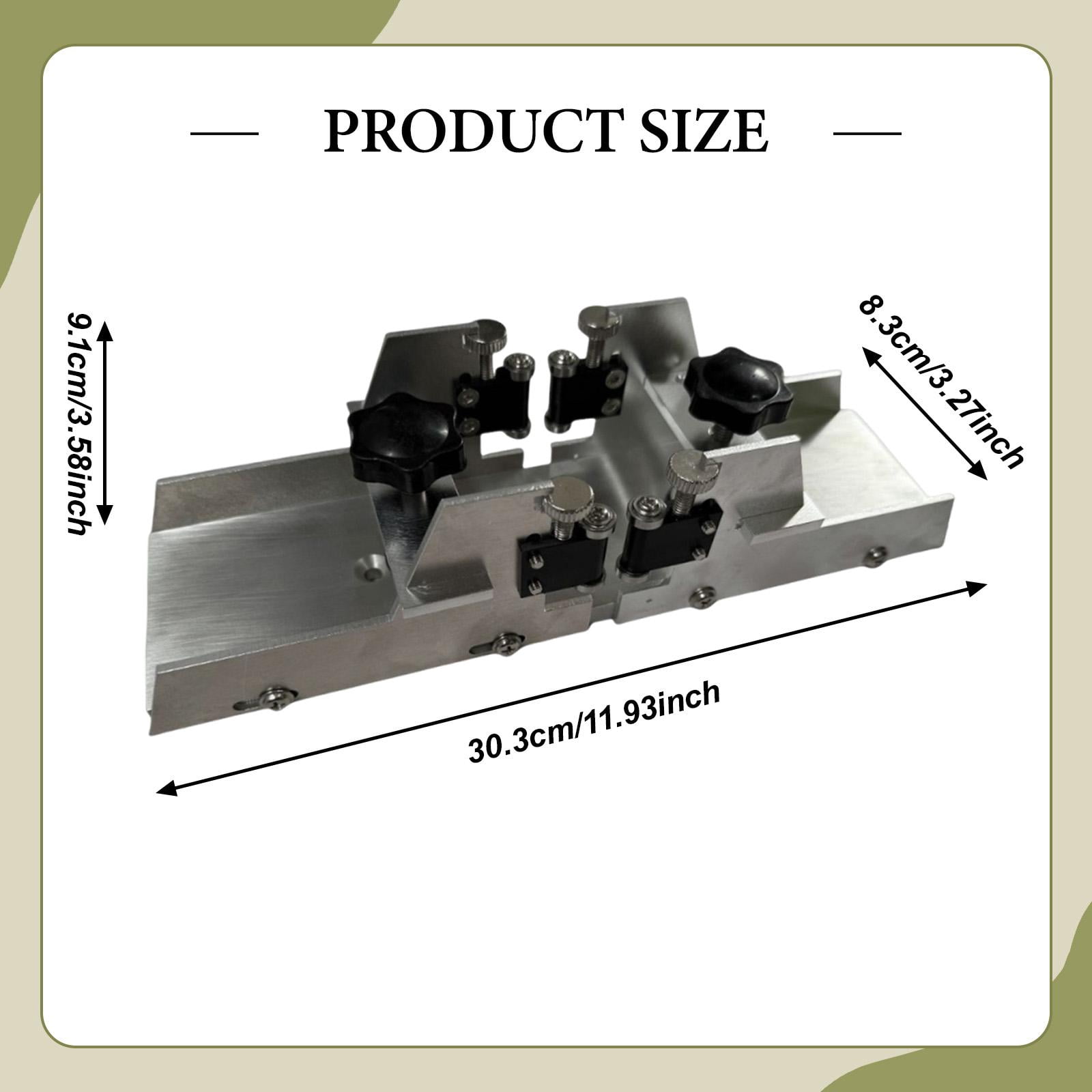 LeeQinersw Fret Slotting Miter Box Cut Fret Slots in Fretboards Repair Tool for Performance