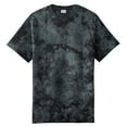 thumbnail image 5 of Yellow Rooster Men's Short Sleeve Crystal Tie-Dye Male T-Shirts Black M, 5 of 6