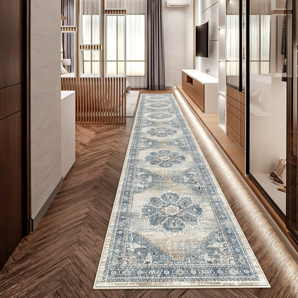 Alfombra Runner YOUFORTONG Rus para pasillos y cocinas blandas de 2 x 12 pies