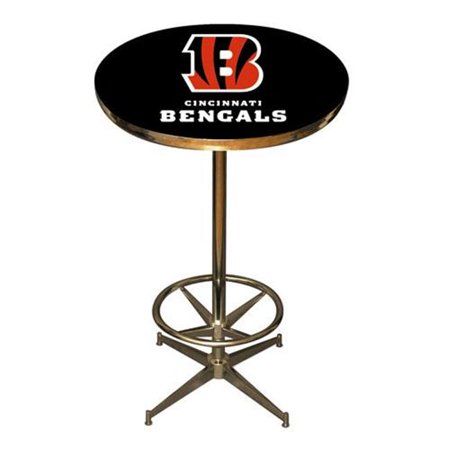 Imperial Billiards IMP-26-4023 Cincinnati Bengals NFL Pub Table Imperial Billiards IMP-26-4023 Cincinnati Bengals NFL Pub Table