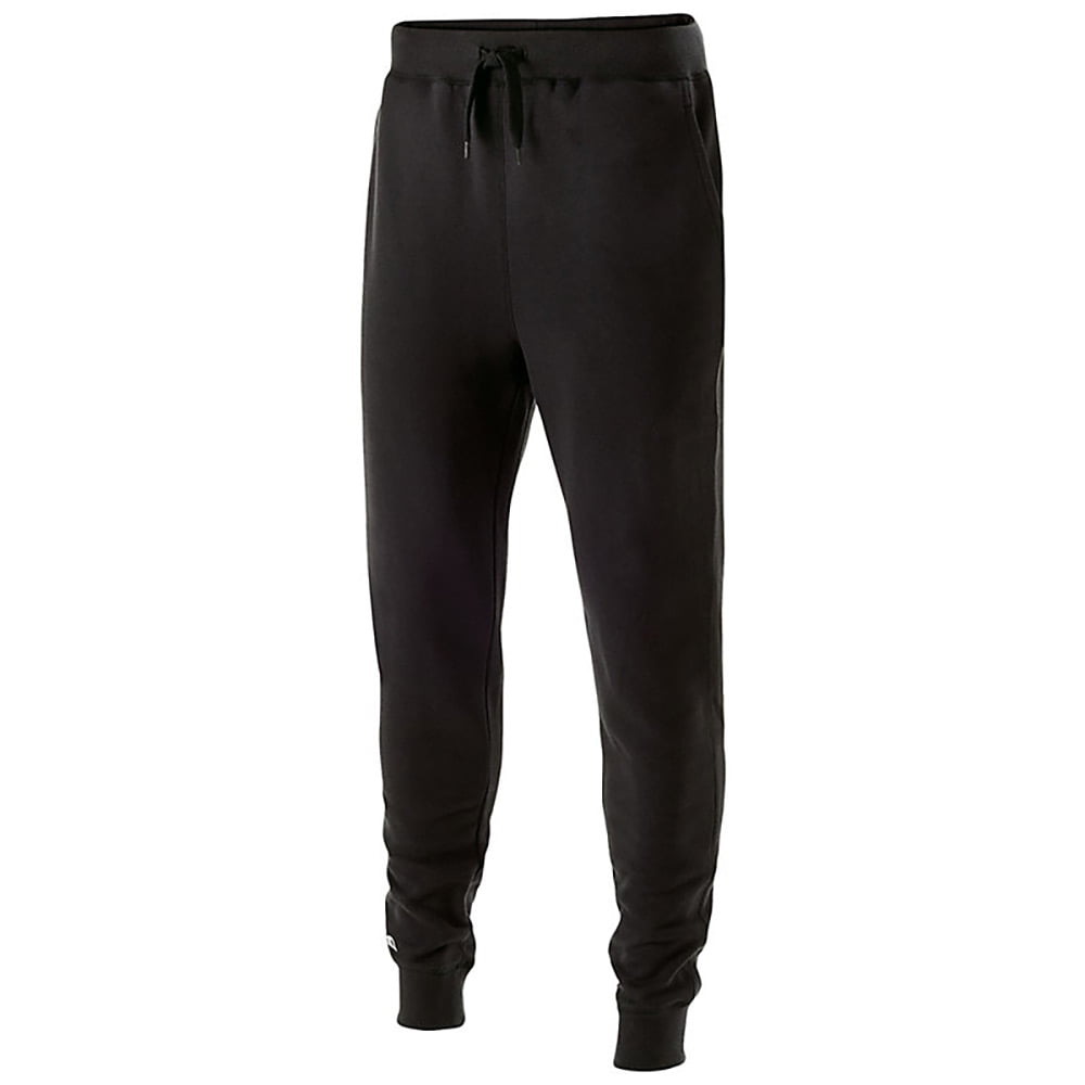 new look black cuffed joggers