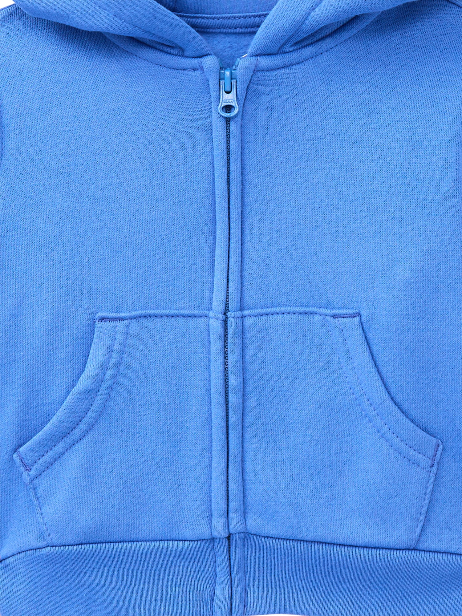 Wonder Nation Baby Boy Fleece Zip Up Hoodie, Sizes 0-24 Months