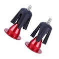 thumbnail image 2 of Advancent 1 par de empuñaduras de manillar de bicicleta de aluminio ligero de 15-23,5mm, tapones para extremos, tapones para manillar, accesorios para Ciclismo rojo Advancent HW4849-02, 2 of 5