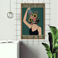 thumbnail image 2 of LOLUIS It’s Ok To Not Be Ok Poster, Vintage Mental Health Awareness Posters, Therapy Counseling Wall Art Home Office Decor DS3, 2 of 7
