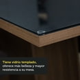 thumbnail image 4 of Juego de Comedor Mesa con Tapa de Vidrio 6 Sillas Marrón/Negro/Imperial Alexis Madesa, 4 of 7