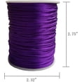 thumbnail image 4 of 1.5 mm Nylon Satin Cord Beading Braided Thread String for Macrame Bracelets Chinese Knotting,Necklaces,Jewelry Making, 4 of 4