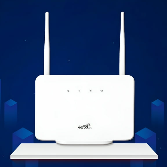 GJX 4G Wireless Router 300Mbps Wireless Modem US Plug for Home Travel Work