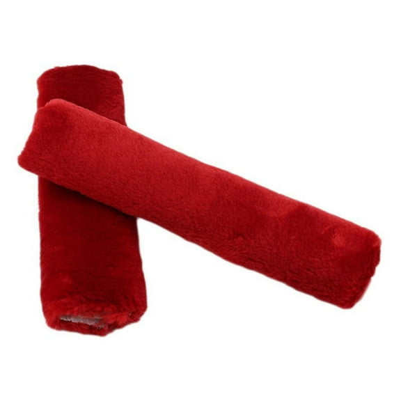 Car Seat Belt Cover Fluffy Auto Seatbelt Safety Belt Shoulder Pad Protector Adults Kids Car Interior Accessories 2pcs