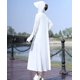 thumbnail image 4 of Women's Uv Sun Protection Coat Cover-up Dress Cooling Outdoor Clothing With Pockets Beach Fishing Hiking Hoodie, 4 of 4