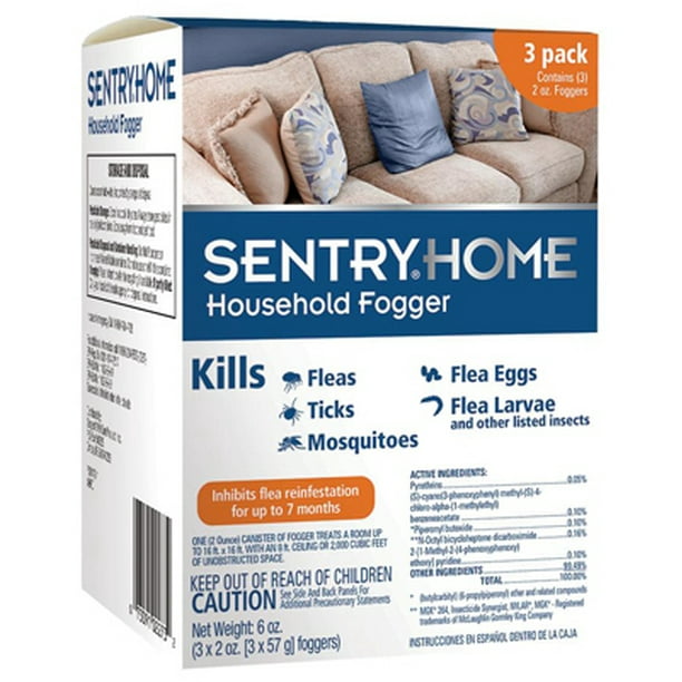 tick sentry sergeants foggers fogger igr kills fleas ticks mosq