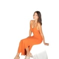 thumbnail image 4 of Ribbed Side Slit Long Cami Dress, 4 of 11
