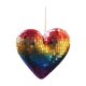 thumbnail image 1 of Adornos de corazón disco Decoración para bodas Colgante en forma de corazón, 1 of 5