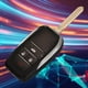 thumbnail image 2 of 2 1 Keys Coche remoto con tapa plegable 2/3/4 Bt para llave, carcasa para funda para Toyotacamry para, 2 of 5
