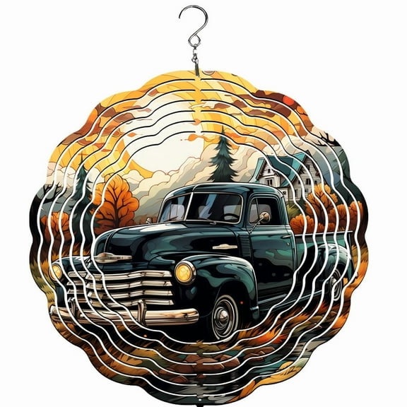 Truck Wind Spinner, Garden Décor, Yard Décor, Porch Decor