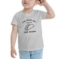 thumbnail image 3 of Live Every Day Like It's Taco Tuesday Funny Toddler T Shirts for Boys Girls (Gray, 4T), 3 of 5