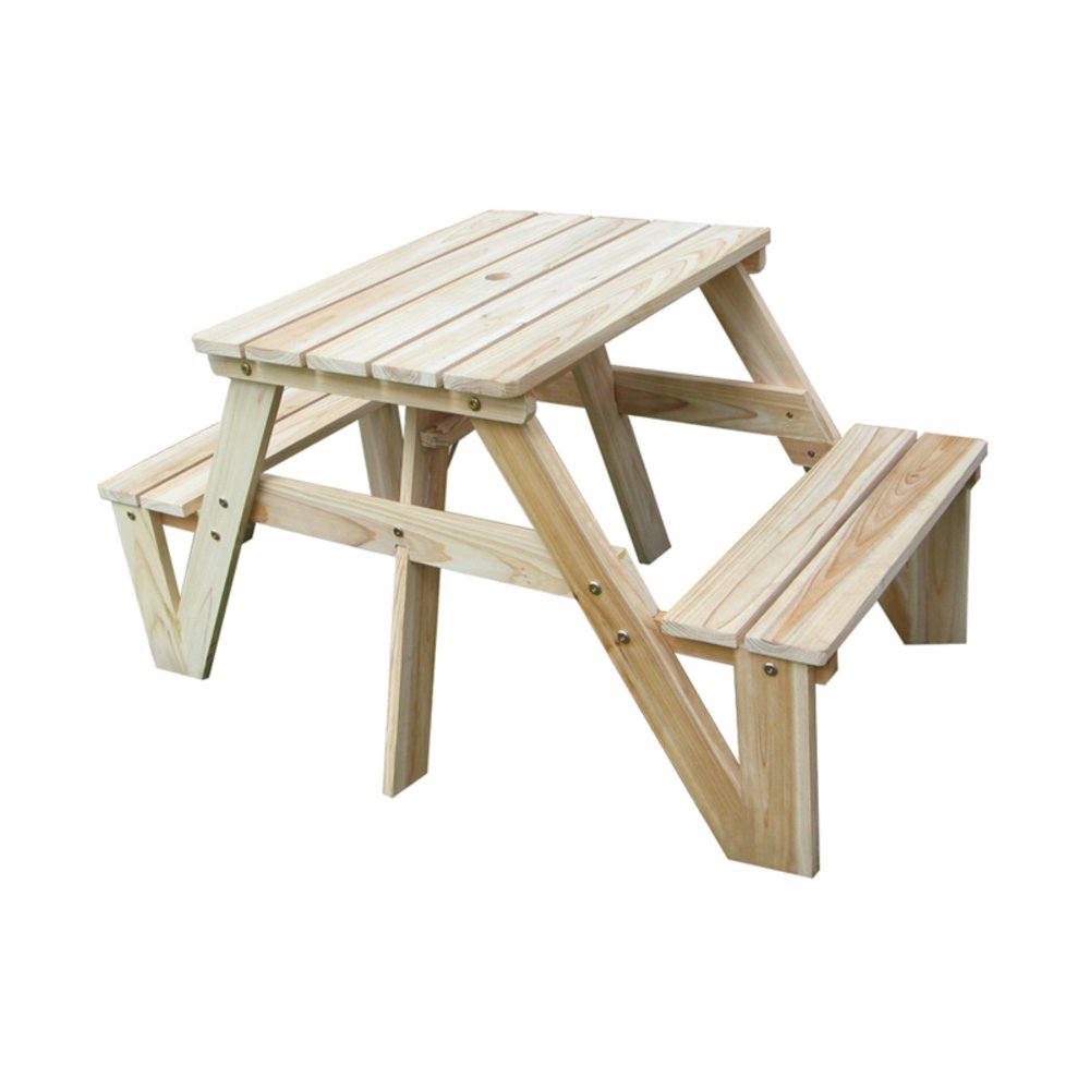 Kids Picnic Table Natural