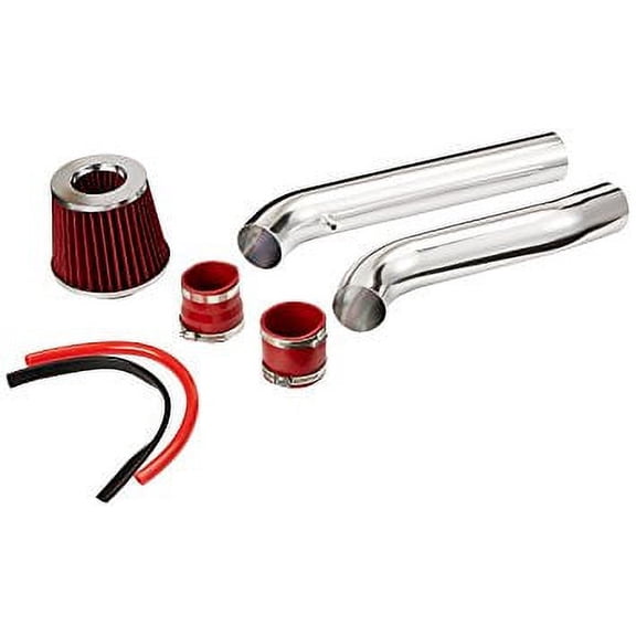 Spec-D Tuning AFC-CV92RD-AY Honda Civic SOHC del Sol Cold Air Intake Induction Filter Red